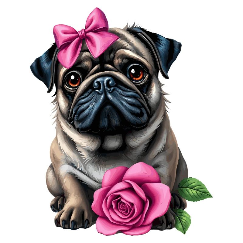 Mops Hund