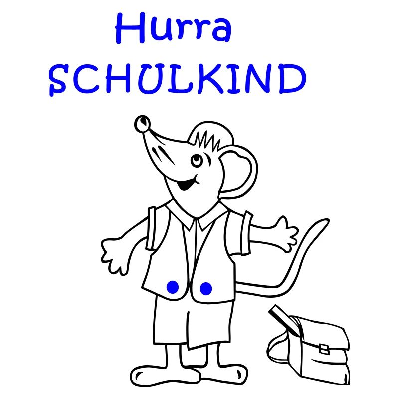 Hurra Schulkind Einschulung