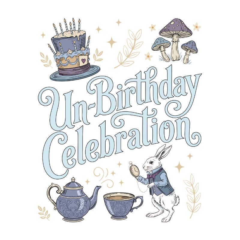 « Unbirthday » Teeparty Wunderland Geburtstag