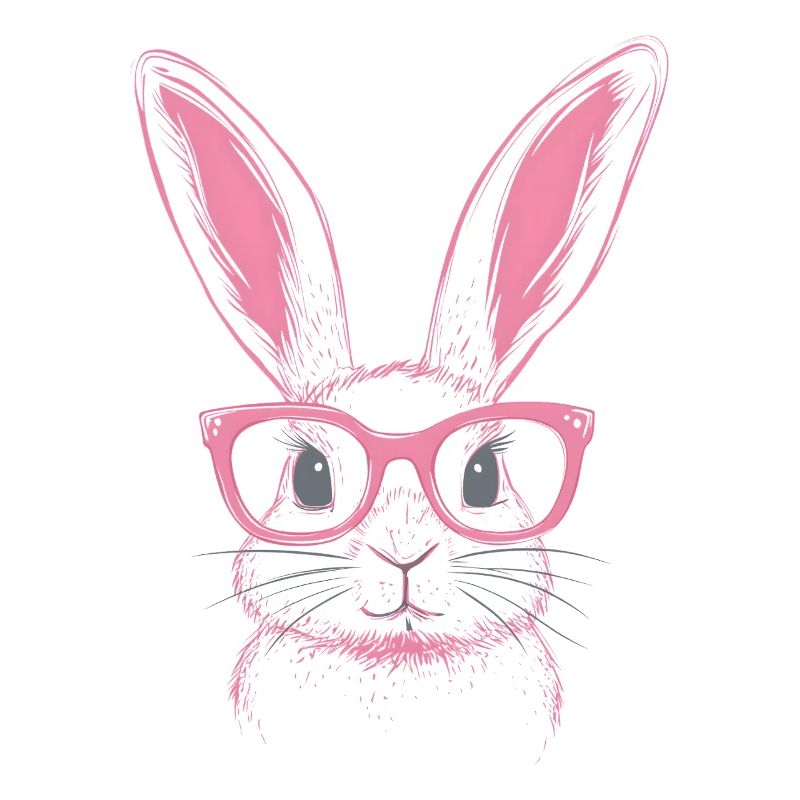 Rabbit Bunny Glasses Bunny Ears Bunny Gift