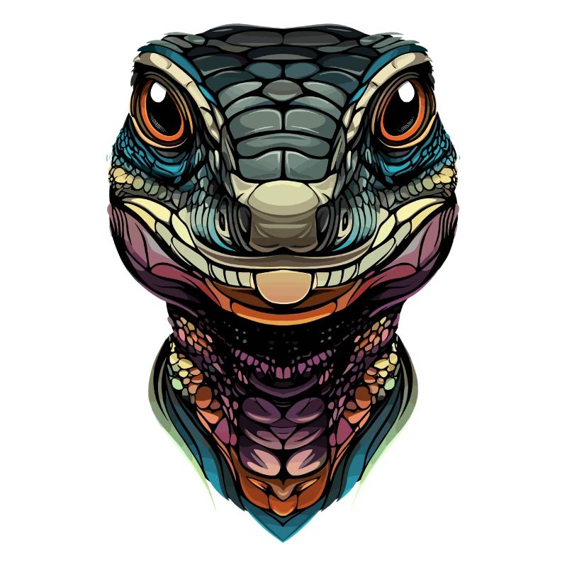 Waran Echse Reptil Komodowaran Bindenwaran Lizard