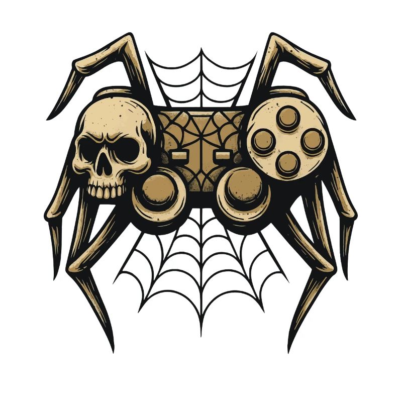 Skull Spider with Controller