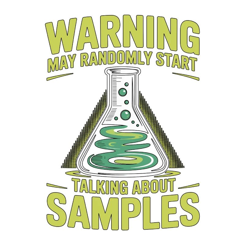 Lab Technician Warning May Randomly Medical Lab