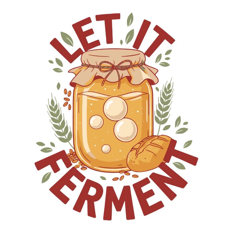 Sourdough Let It Ferment Bread Baking Baker