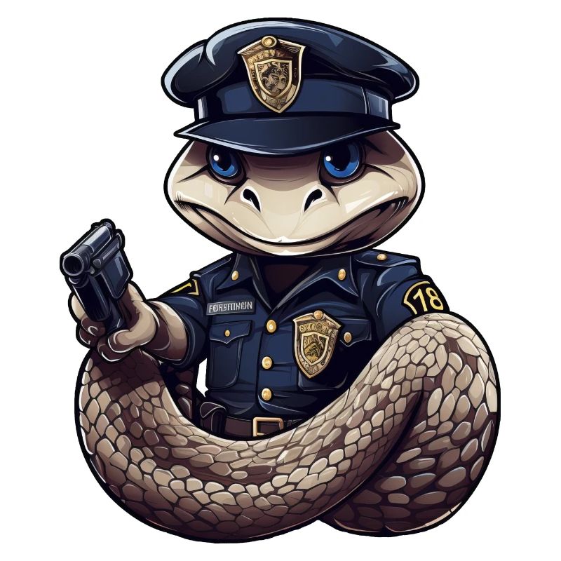 Snake Policeman