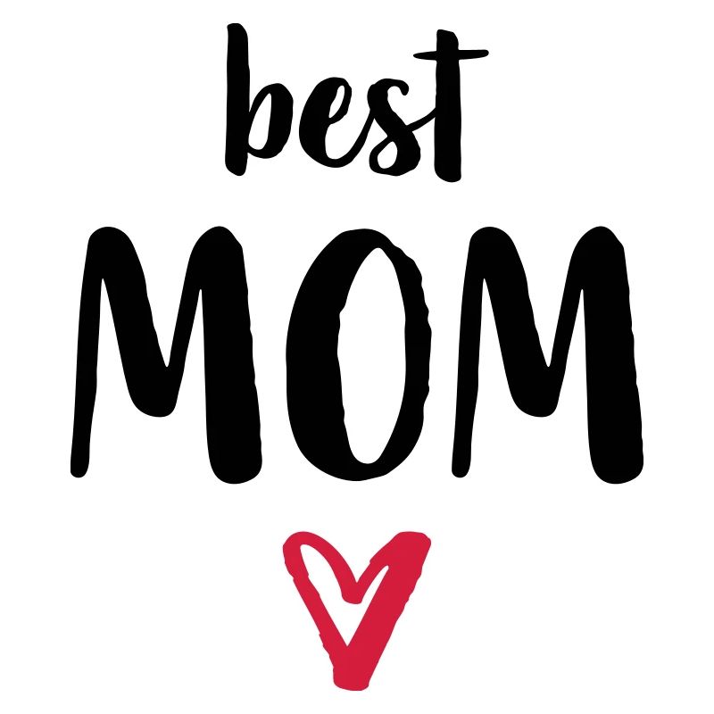 best Mom I Herz Geschenk Mama Mutter Mutti Mami