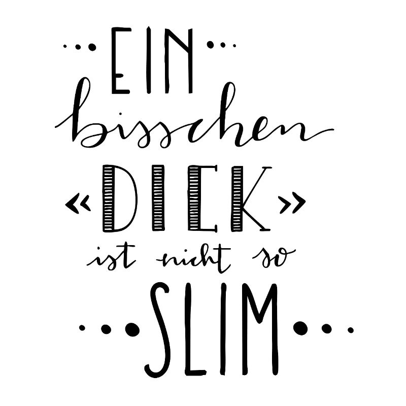 Ein bisschen dick ist nicht so slim – Selbstliebe