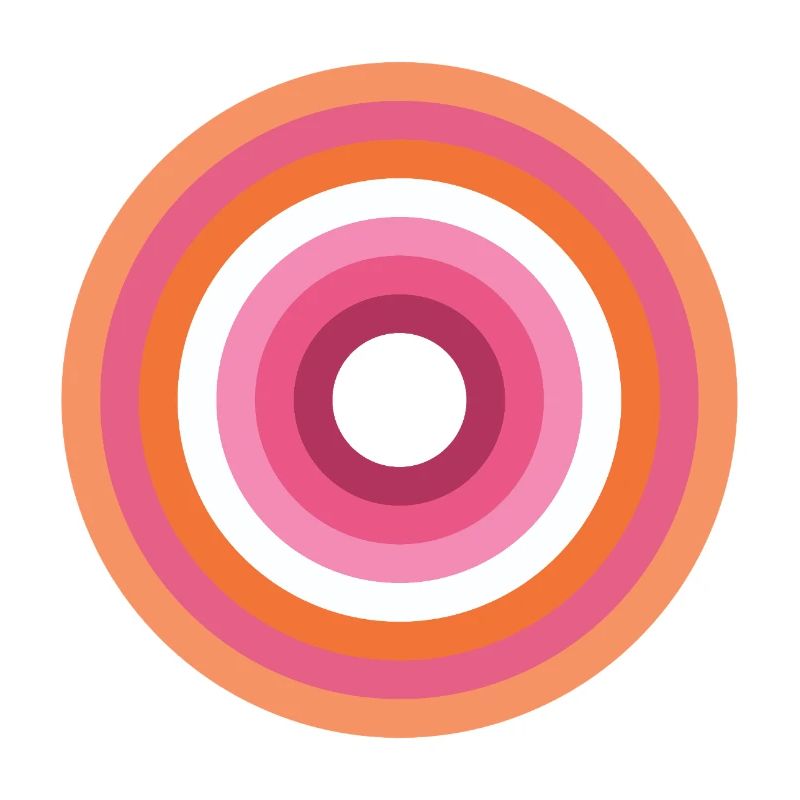  Concentric Ring Palette LGBTQ lesbian