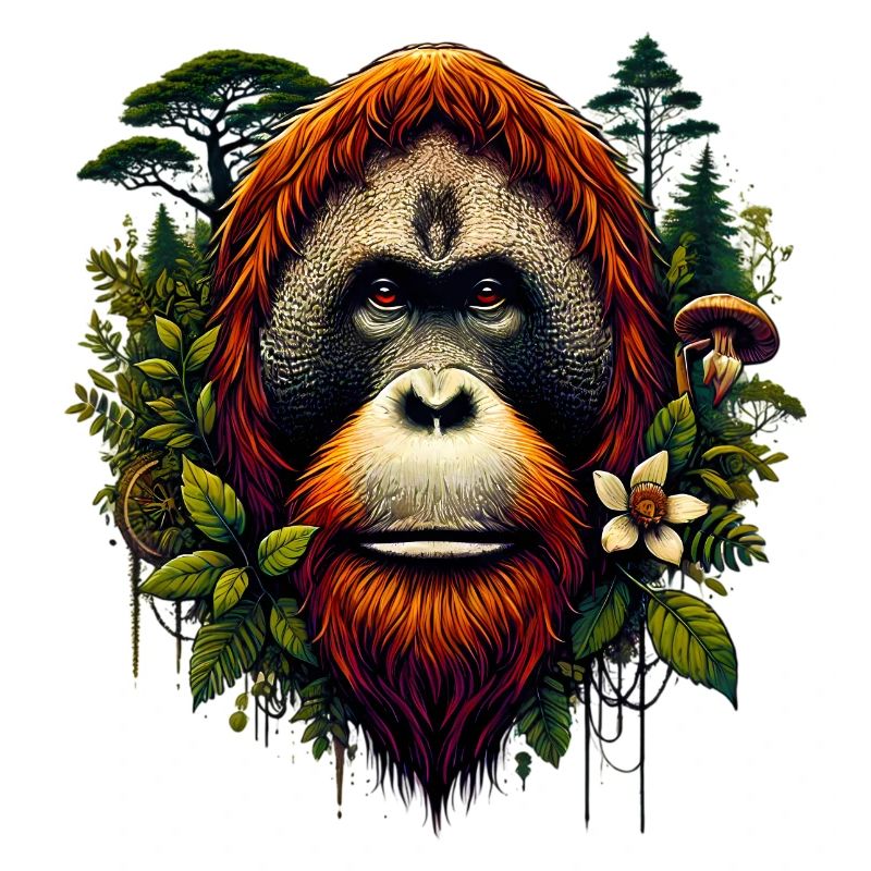 Orangutan Monkey Orangutan