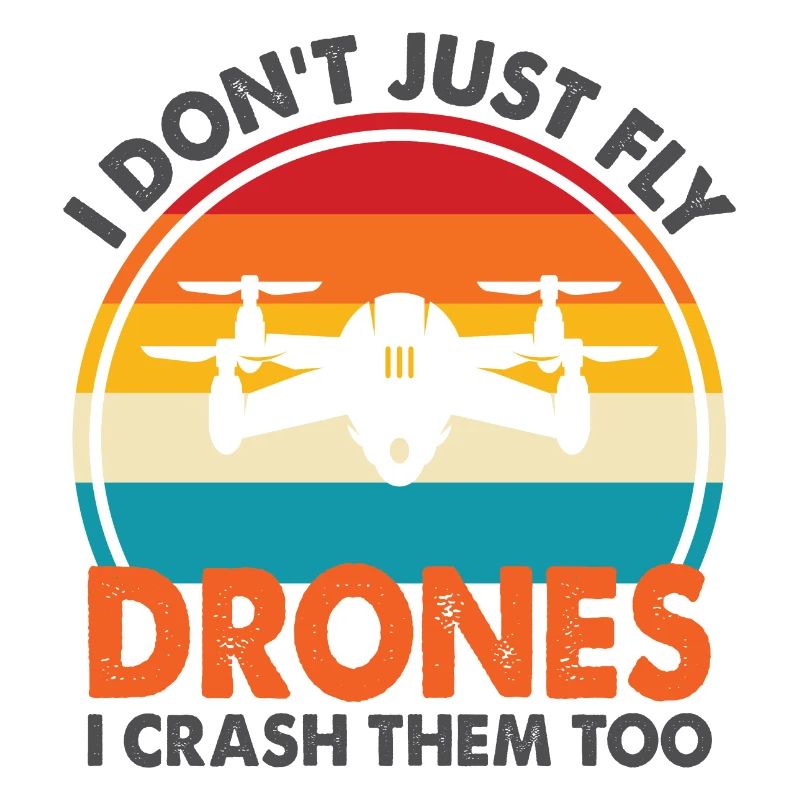 Je ne me contente pas de piloter des drones, je les écrase aussi