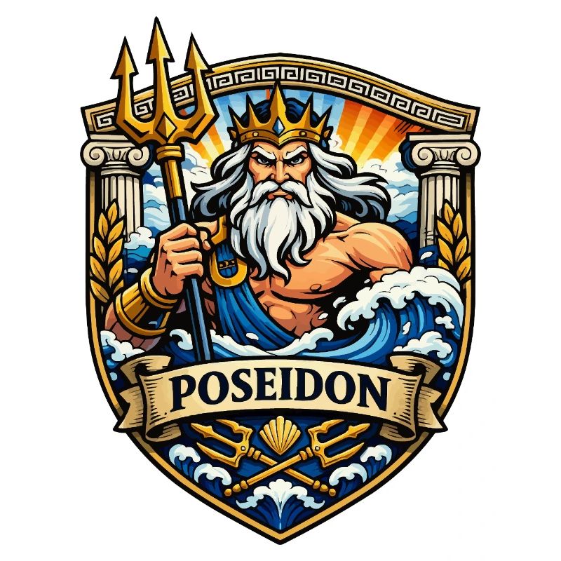 Poseidon Meeresgott 
