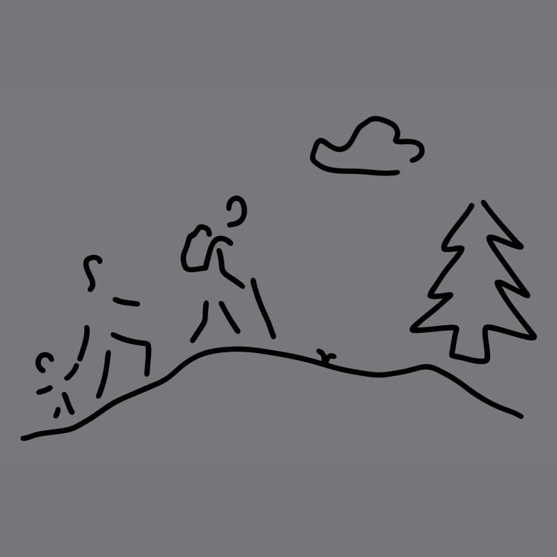 wandern oder walking