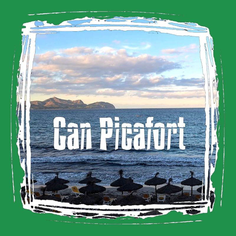 Can Picafort Beach Print