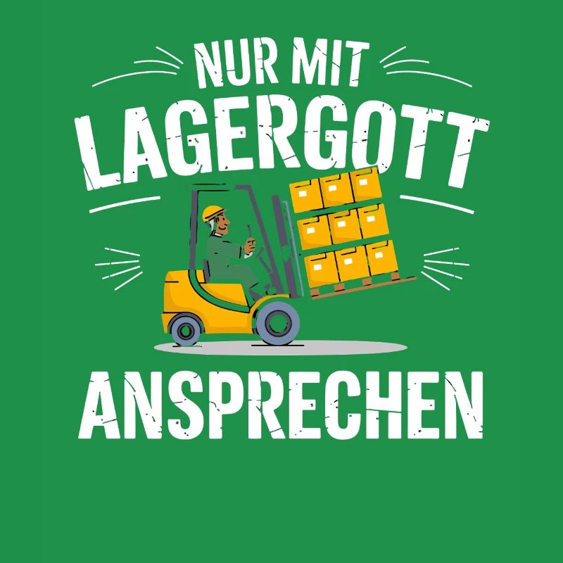  Nur Mit Lagergott Ansprechen Staplerfahrer