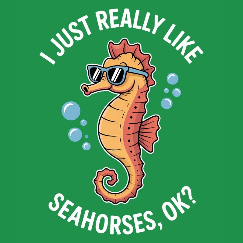 Hippocampe qui dit un drôle d’hippocampe Cadeau