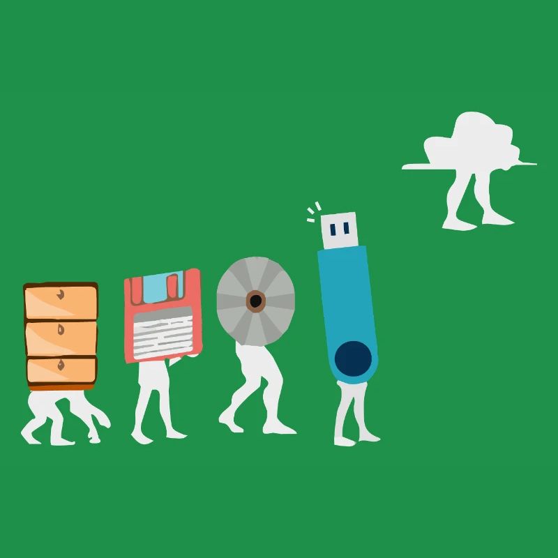 Cloud-Computing-Lustige Programmierer-Daten-KI-Software