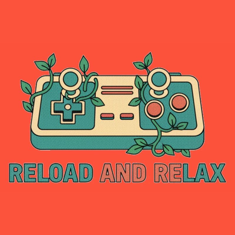 Reload and Relax Retro Gaming Controller