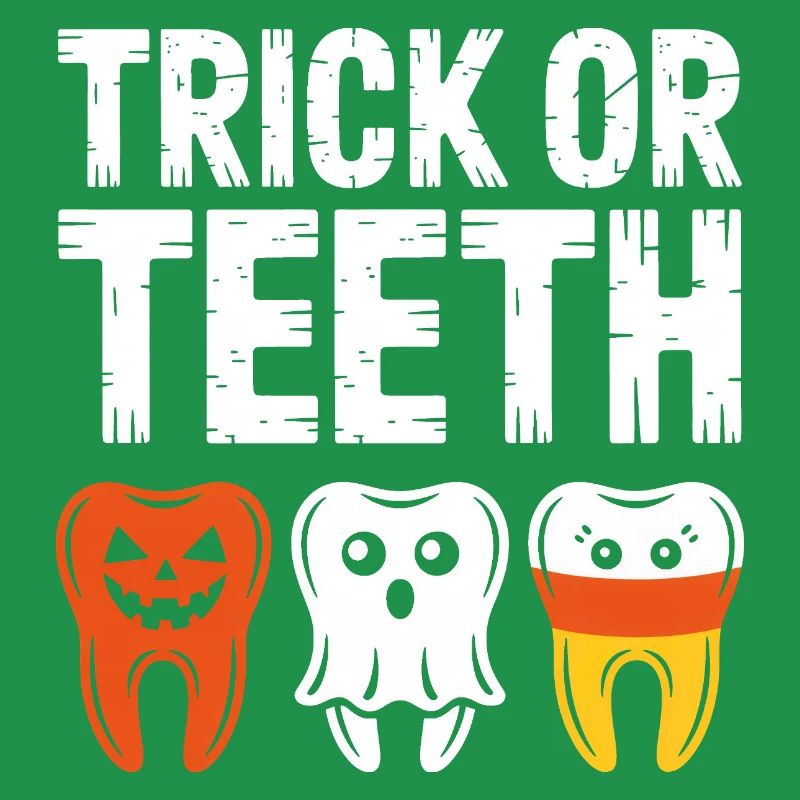 Trick oder Teeth Halloween-Trio