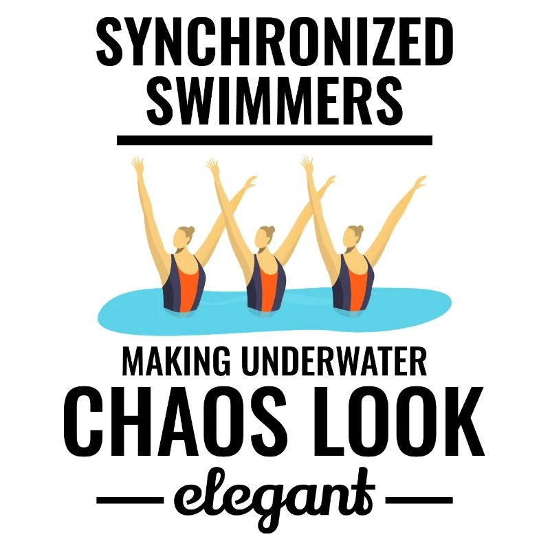 Synchronschwimmen Trio Design
