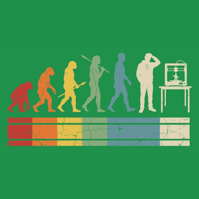3D Printing Evolution – Vintage Maker Design