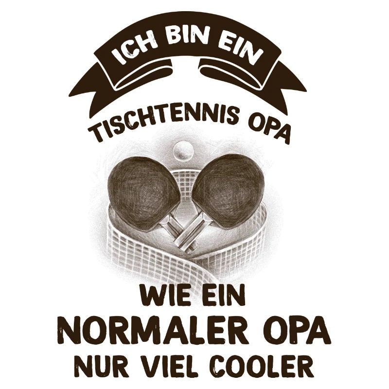 Ich bin ein Tischtennis Opa