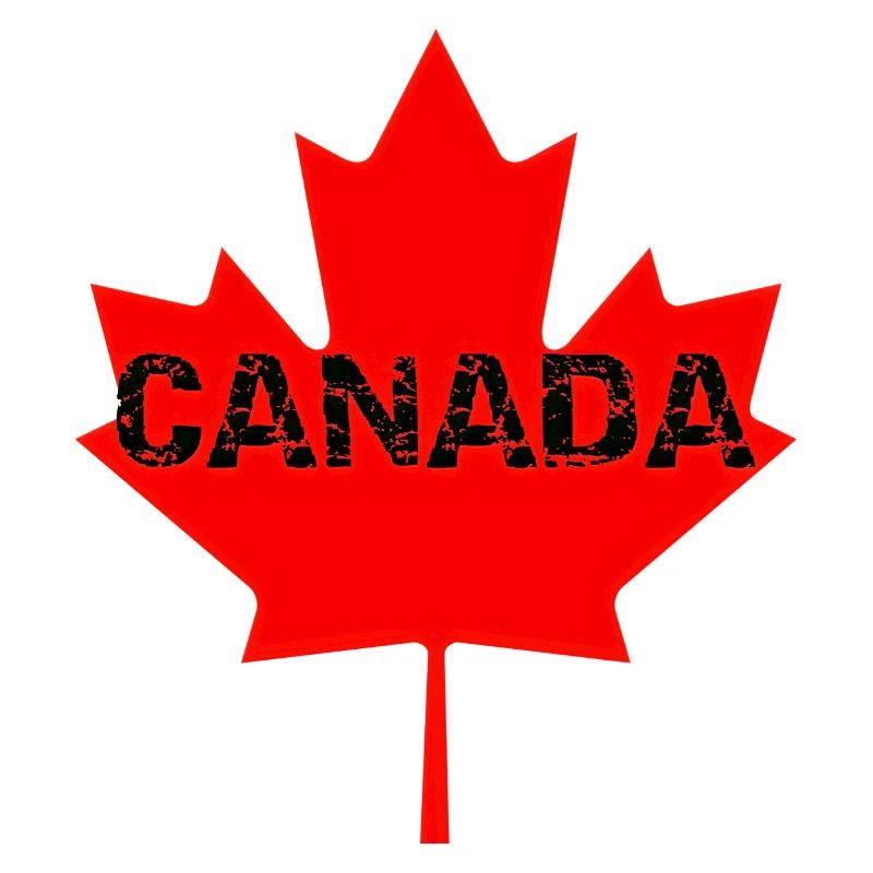 Faded Canada Maple Stamp