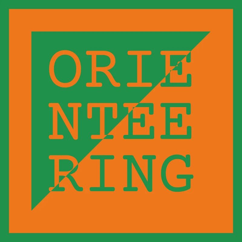 Orientierungslauf-Logo – Run & Navigate