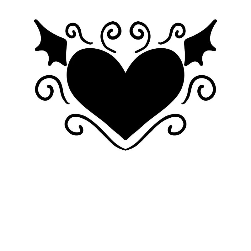 Herz Schwarz