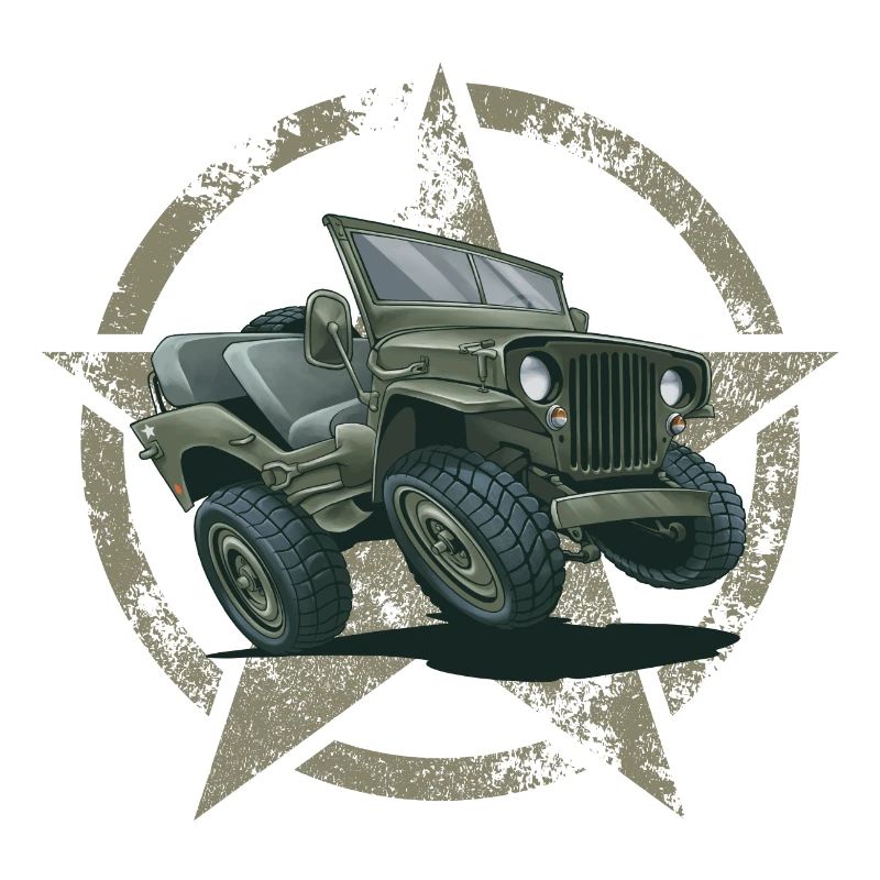 Willys MB Offroader 4x4 STAR Oldtimer Us Army