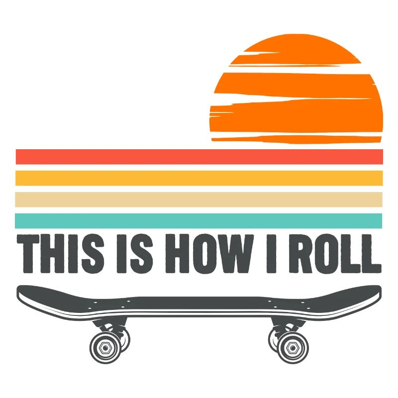 Skateboard c’est comme ça que je roule