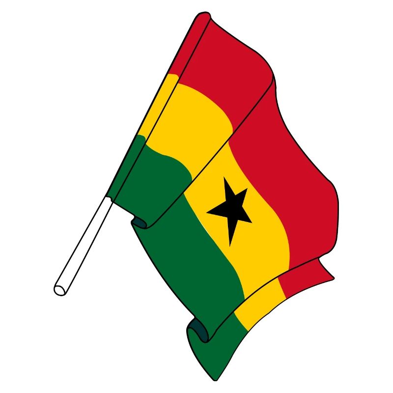 Drapeau Ghana