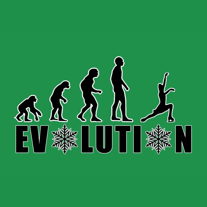 EVOLUTION EISKUNSTLAUF WINTER SCHNEE