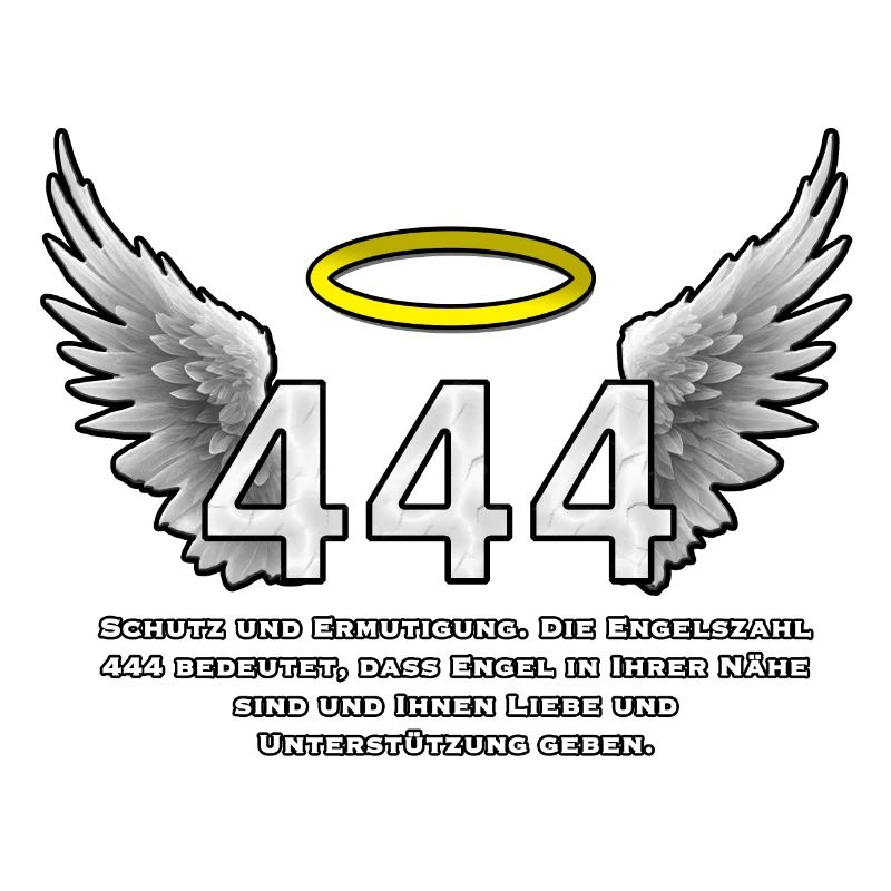 Angel Numéro 444 Éclat Ailé