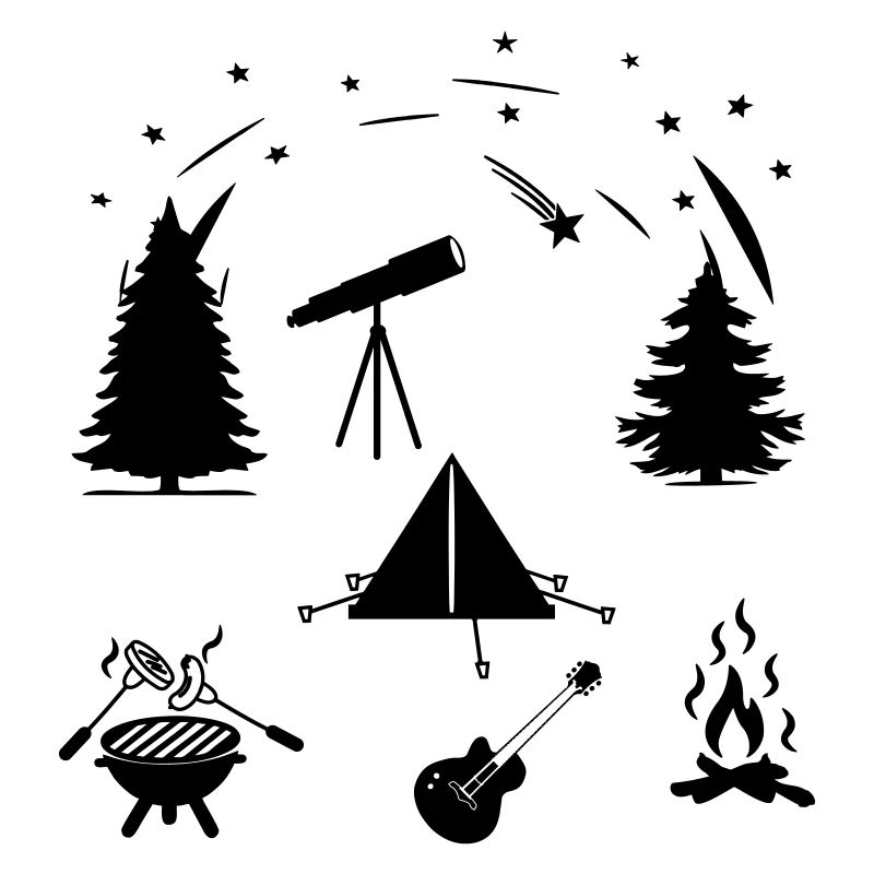 Camping-Leben