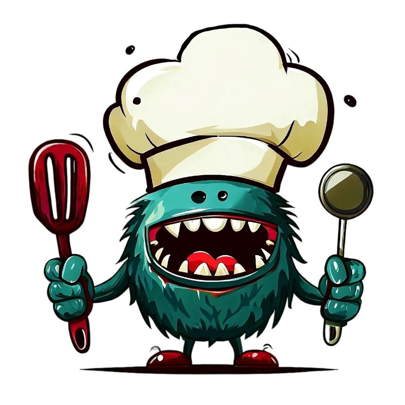 Alien Extraterrestrial Martian Cook Chef