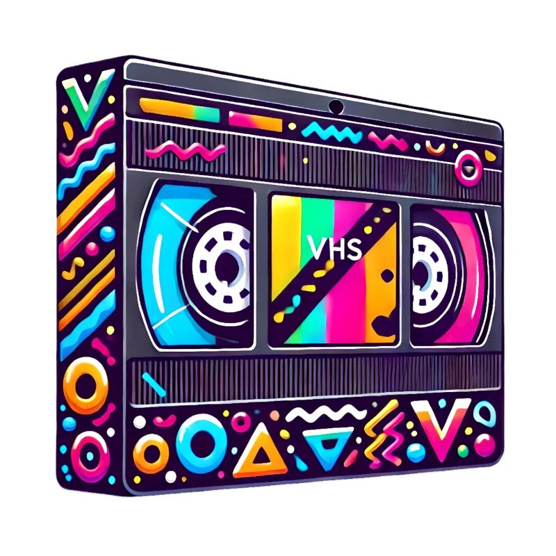 VHS and chill? 90s VHS Cassette - Pure Nostalgia