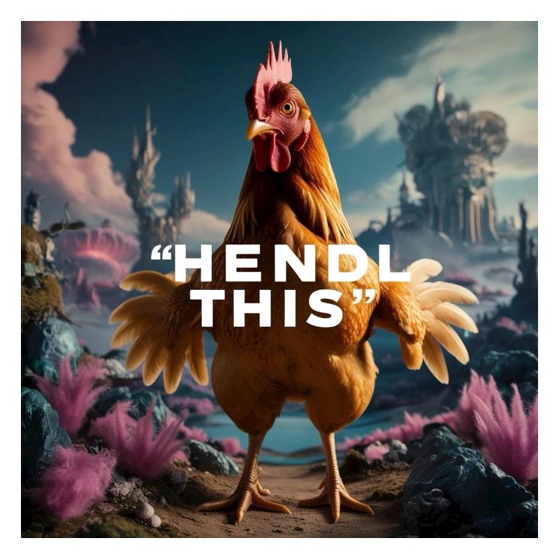 Cool chicken "Hendl this"