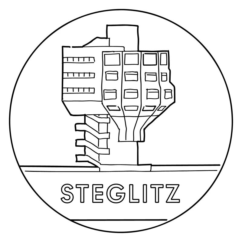 Steglitz mit Bierpinsel