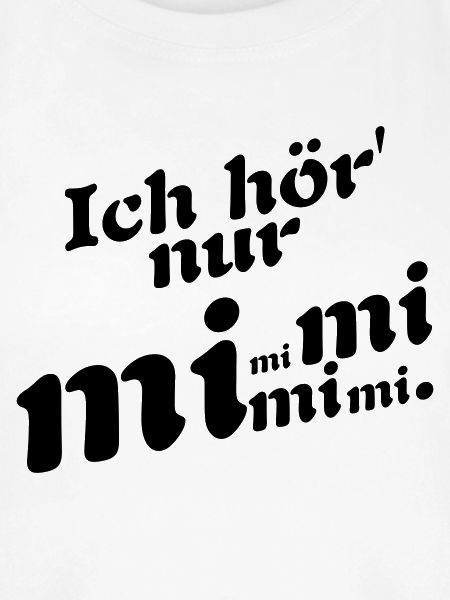 Ich hör' nur Mimi !