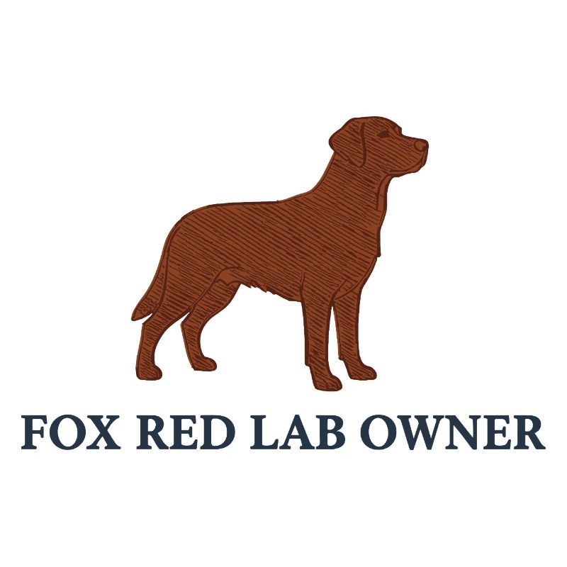 Fox red Labrador Logo