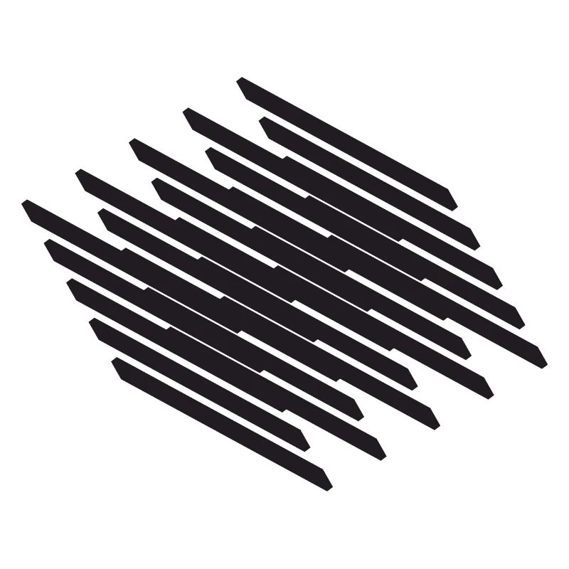 Diagonal Scribble Monochrome Pattern