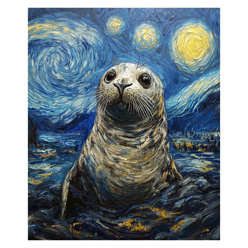 Robbe Van Gogh Style Nuit étoilée