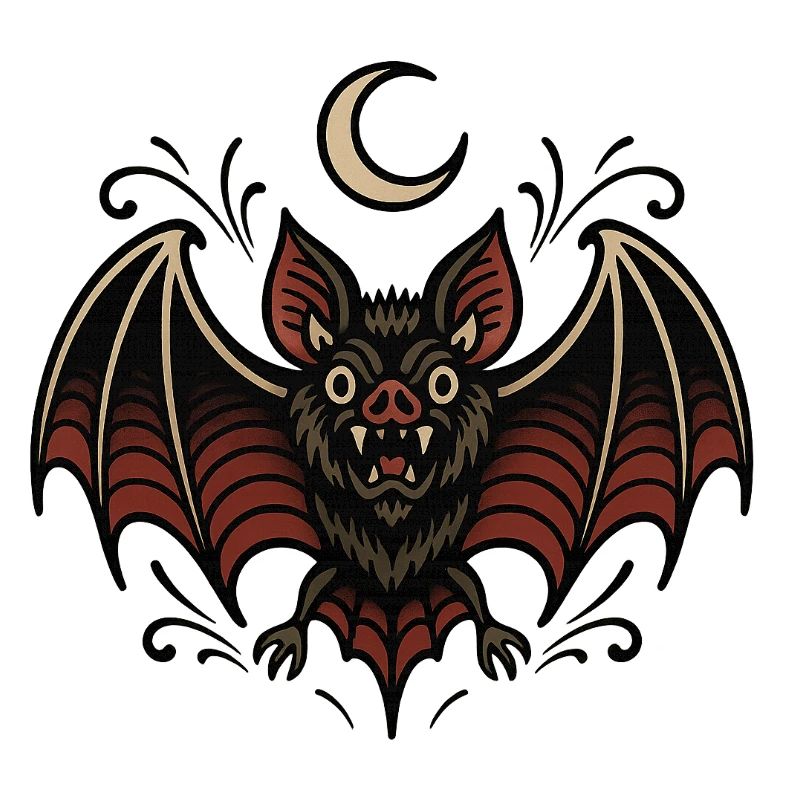 Moon Bat Night Magic