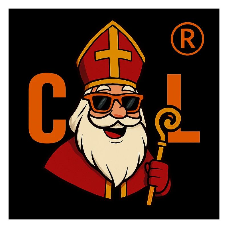 Sinterklaas with sunglasses