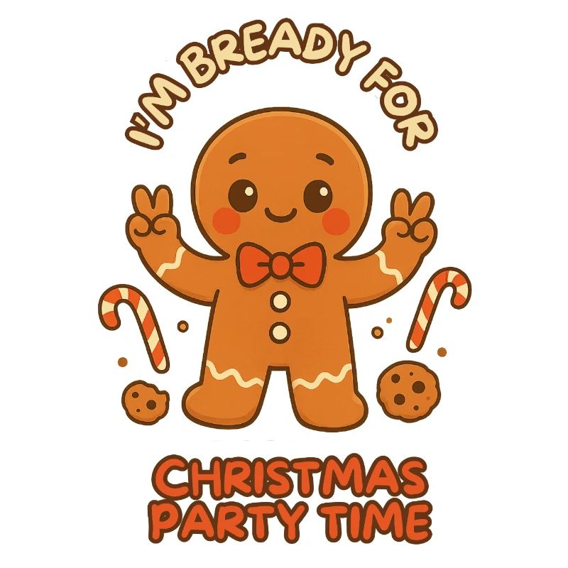 Gingerbread Party Fun Gingerbread cute xmas cookie