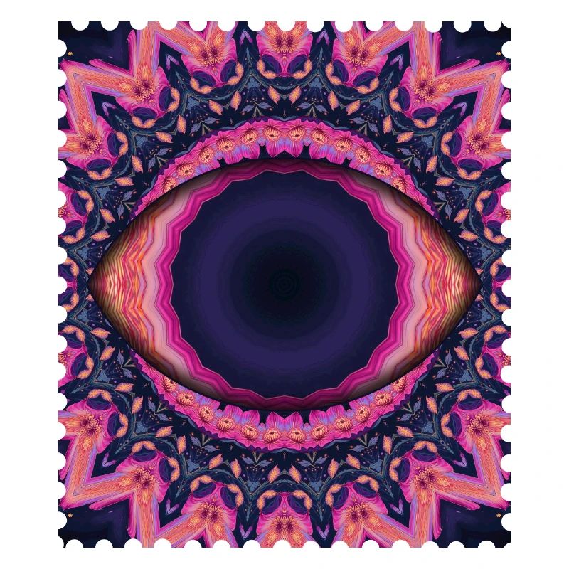 Psychedelic Eye Mandala