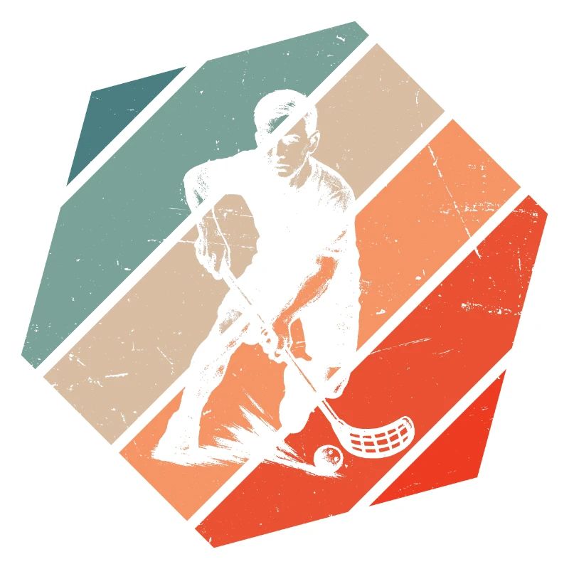 Compact floorball design for floorball