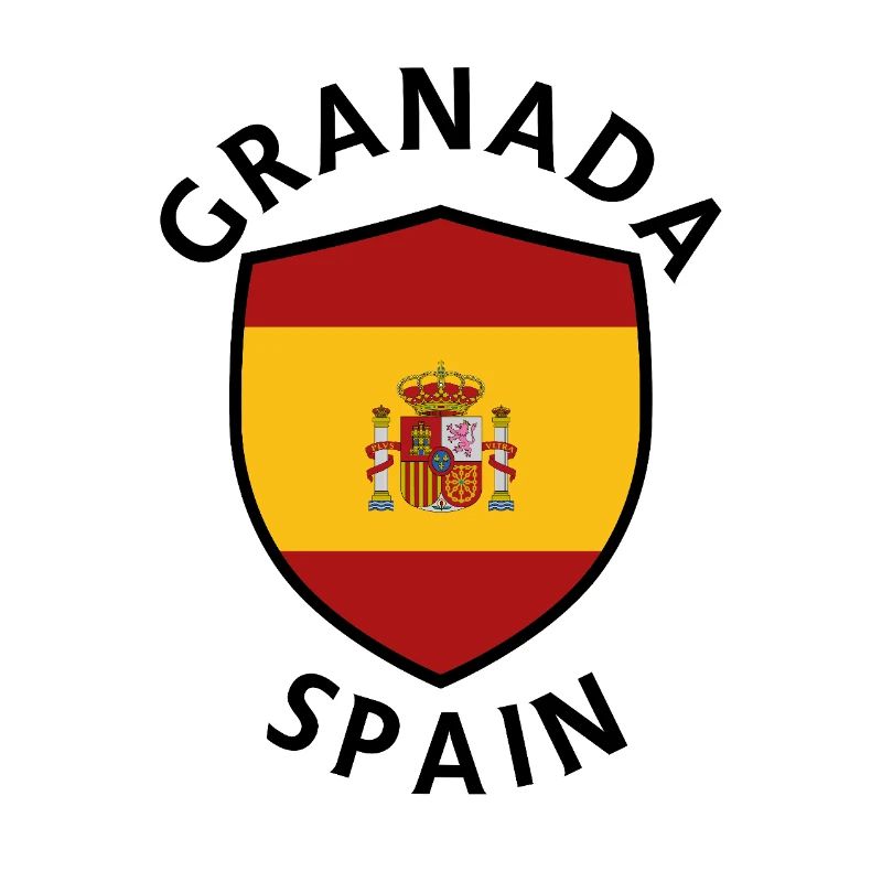 Granada-Spanien-Schild