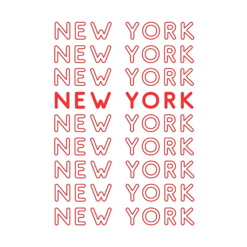 New York Grid Pattern