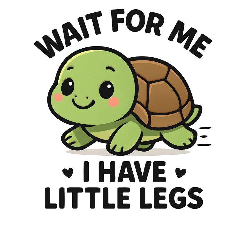 Turtle Saying Humor Meme Funny Gift Idea